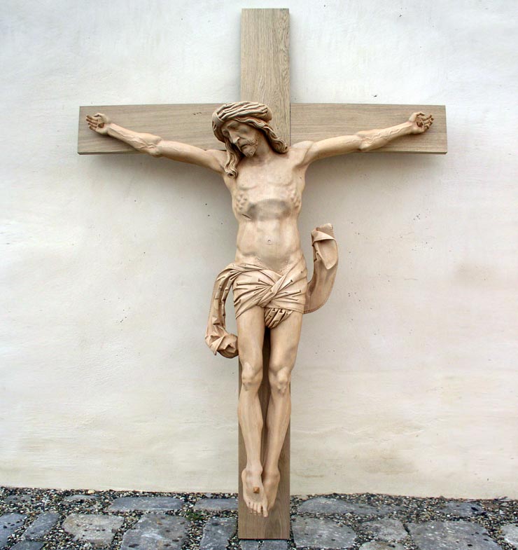 Hildenbrand Holzbildhauer Kruzifix Riemenschneider